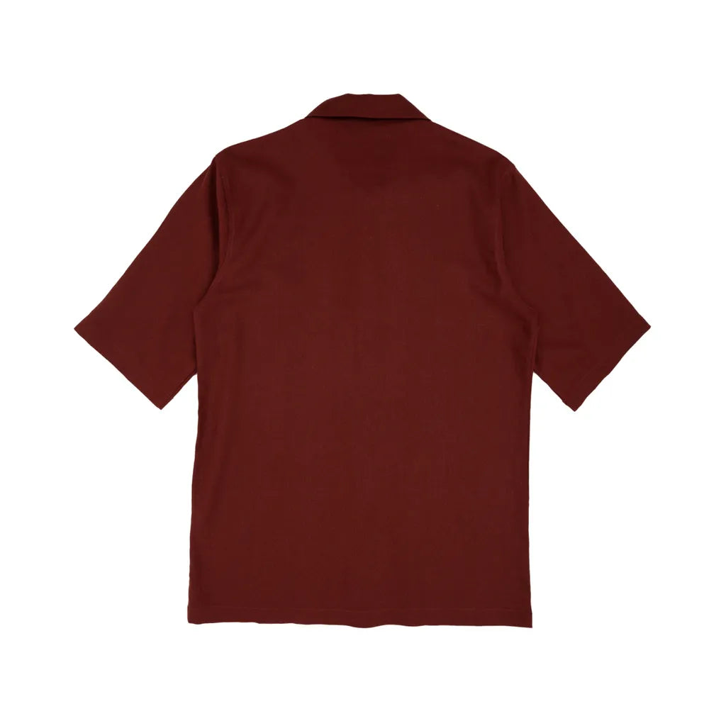 ATTN | Patch Pocket Shirt Maroon