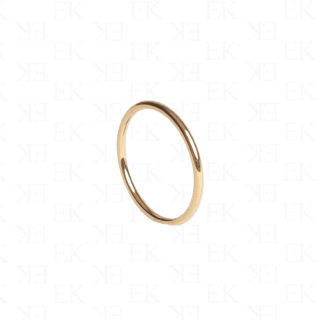 EK | Daily Titanium Ring Gold
