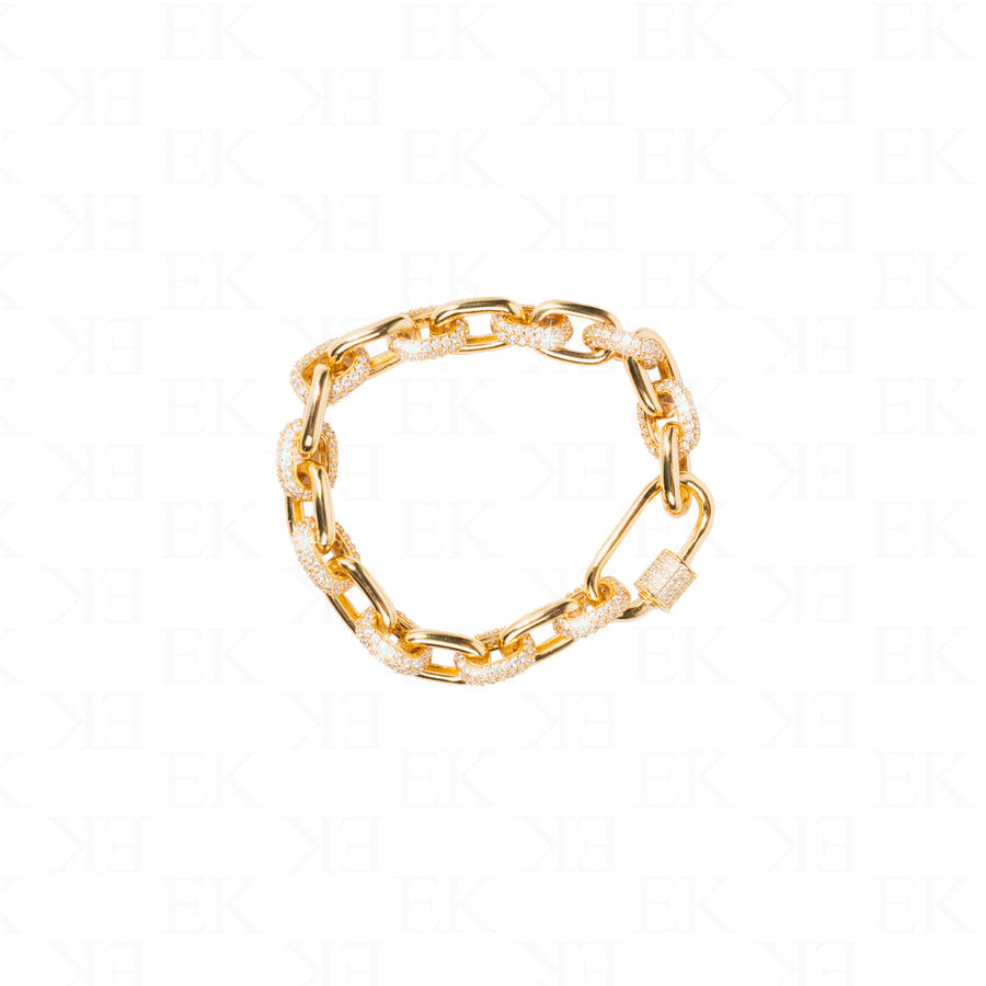 EK | Binding Links Bracelet Gold