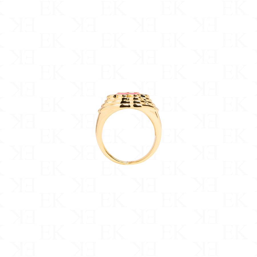 EK | Dizzy Flower Ring Gold