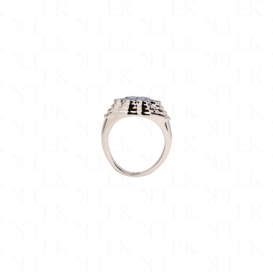 EK | Dizzy Flower Ring Silver