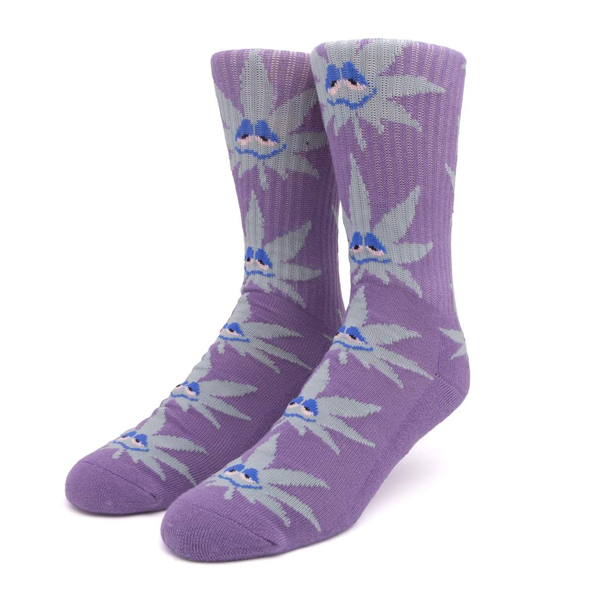 HUF | Green Buddy Strains 2.0 Socks Violet