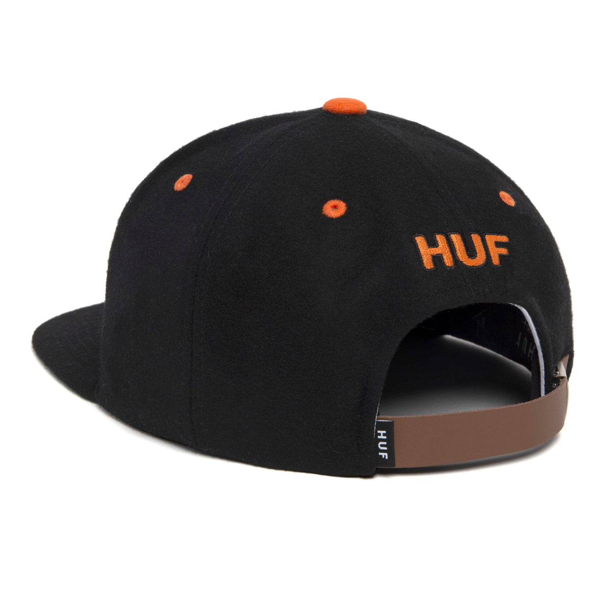 HUF | Home Base 6 Panel Cap Black