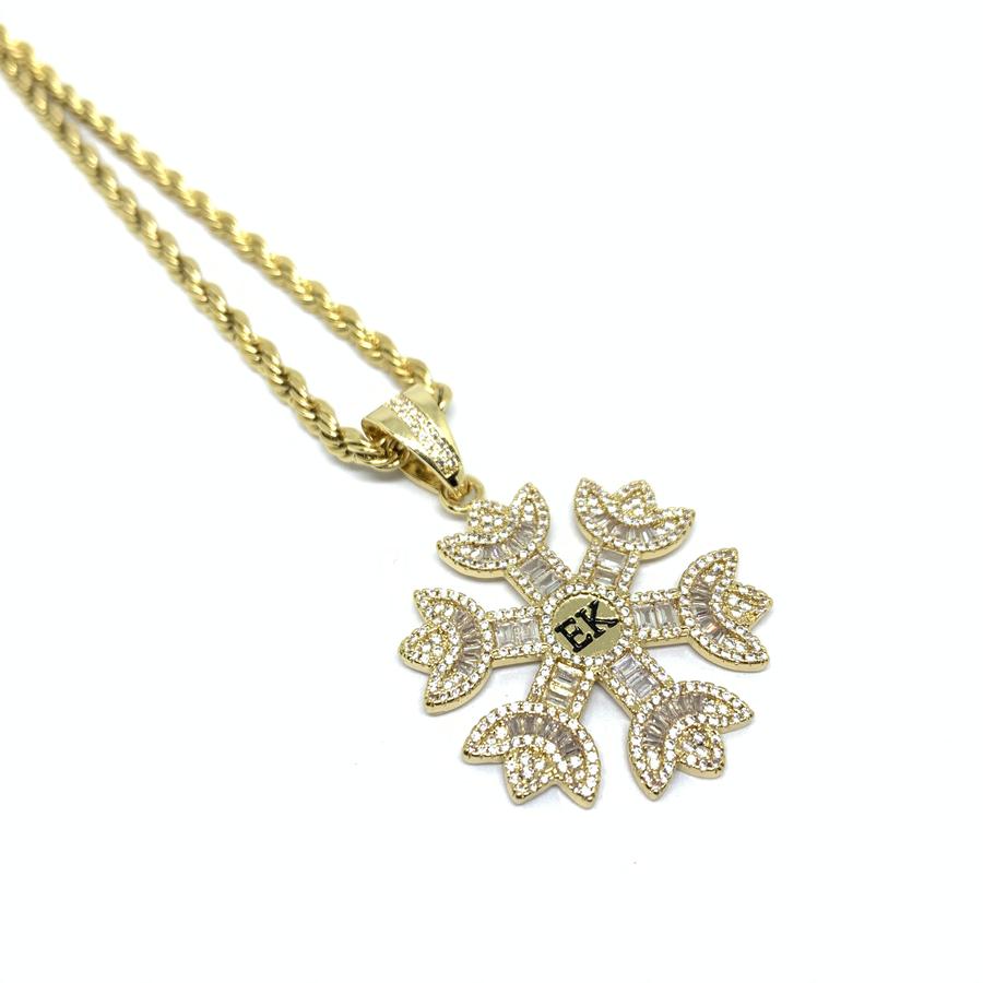 EK | Icy Frost Necklace Gold