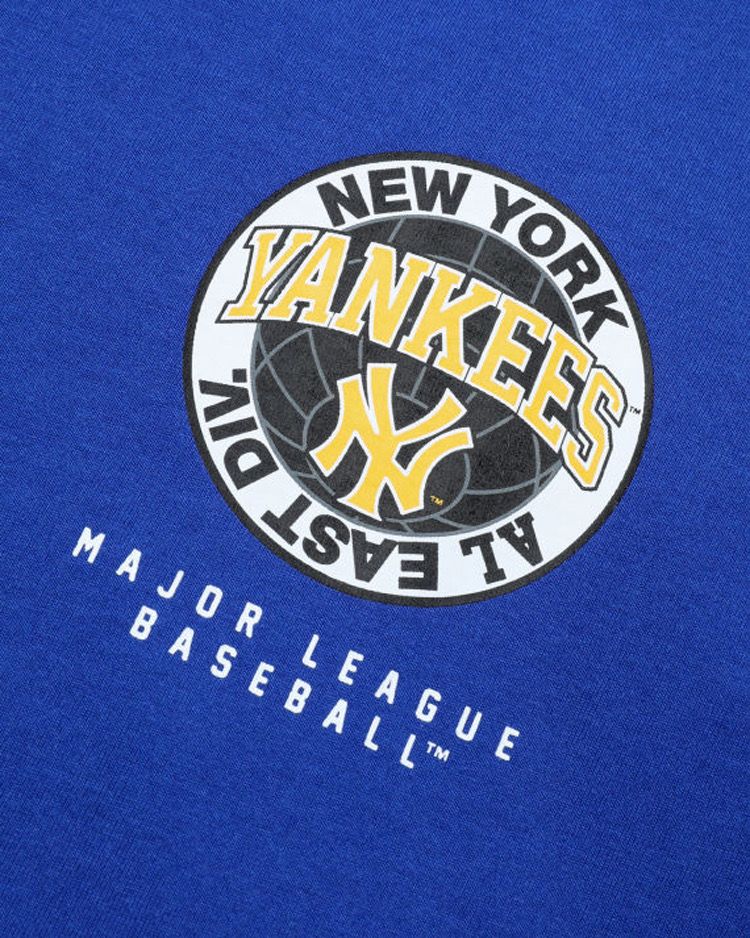 New Era x MLB Yankees Tee Blue