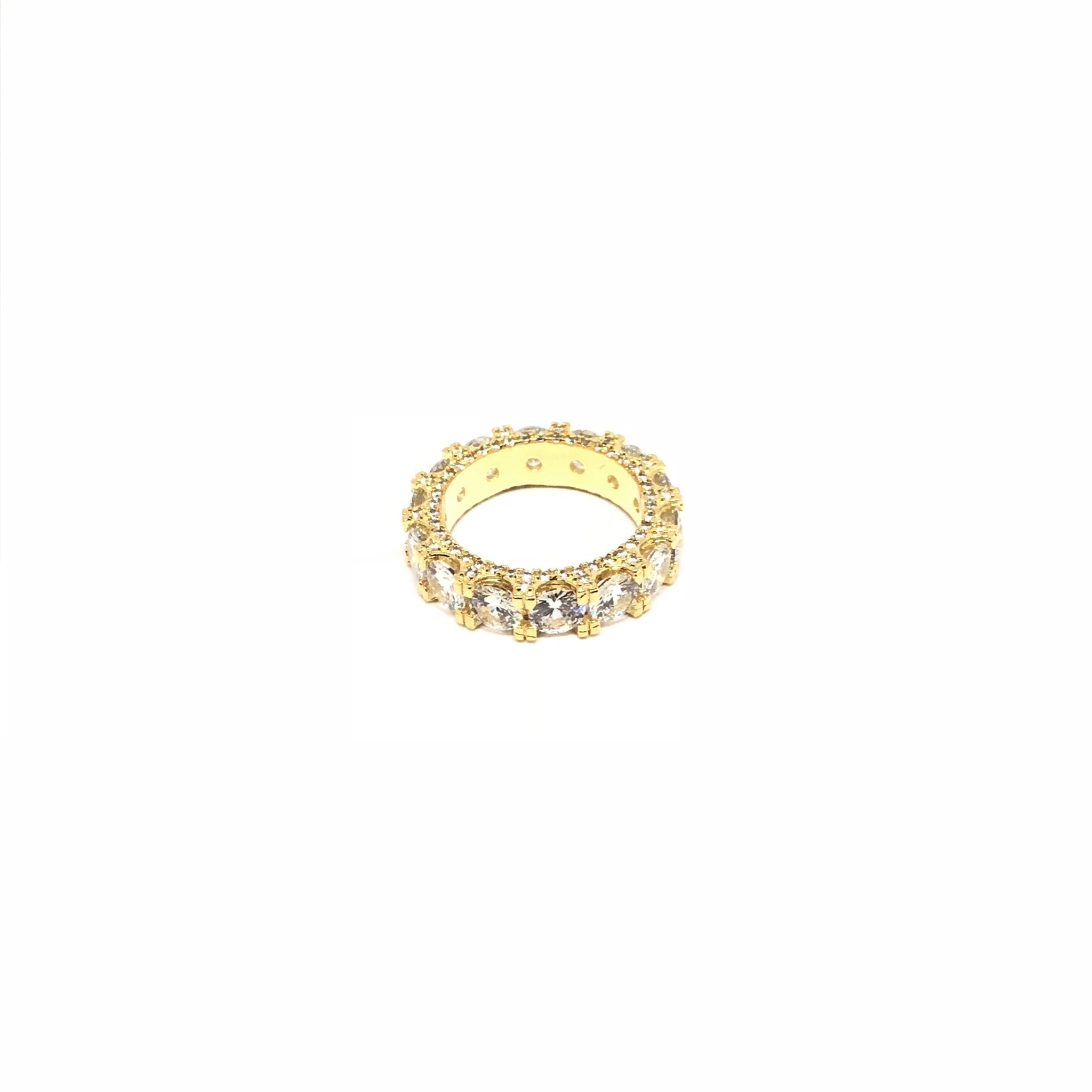 EK | Cubic Ring Gold